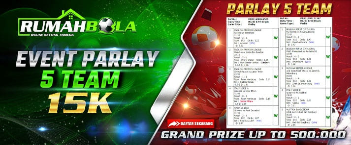 EVENT PARLAY 5 TEAM 15K